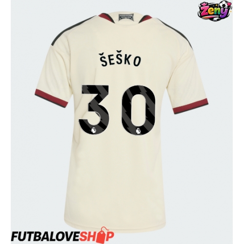 Dres Manchester United Benjamin Sesko #30 Tretina pre Ženy 2026-27 Krátky Rukáv